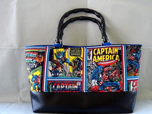 Petit Sac à dos HS FAN - Captain America Comic - Multicolore - Taille