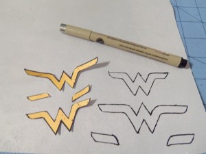 Wonder Woman iphone Step 2