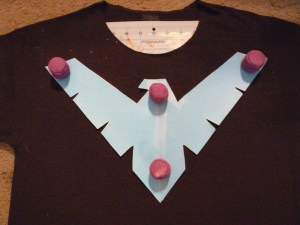 Nightwing DIY Step 2a