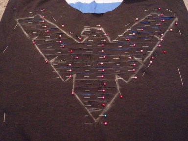 Nightwing DIY Step 6