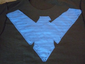 Nightwing DIY Step 8b